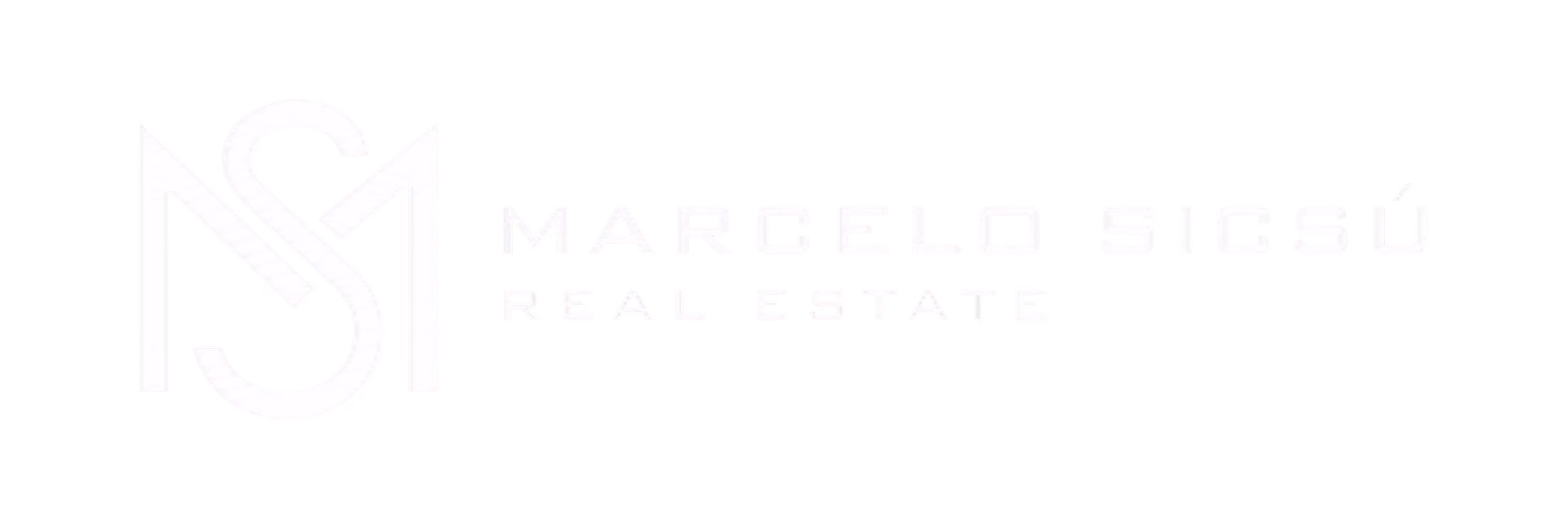 Logo Horizontal Marcelo Sicsu Consultor imobiliário no Porto